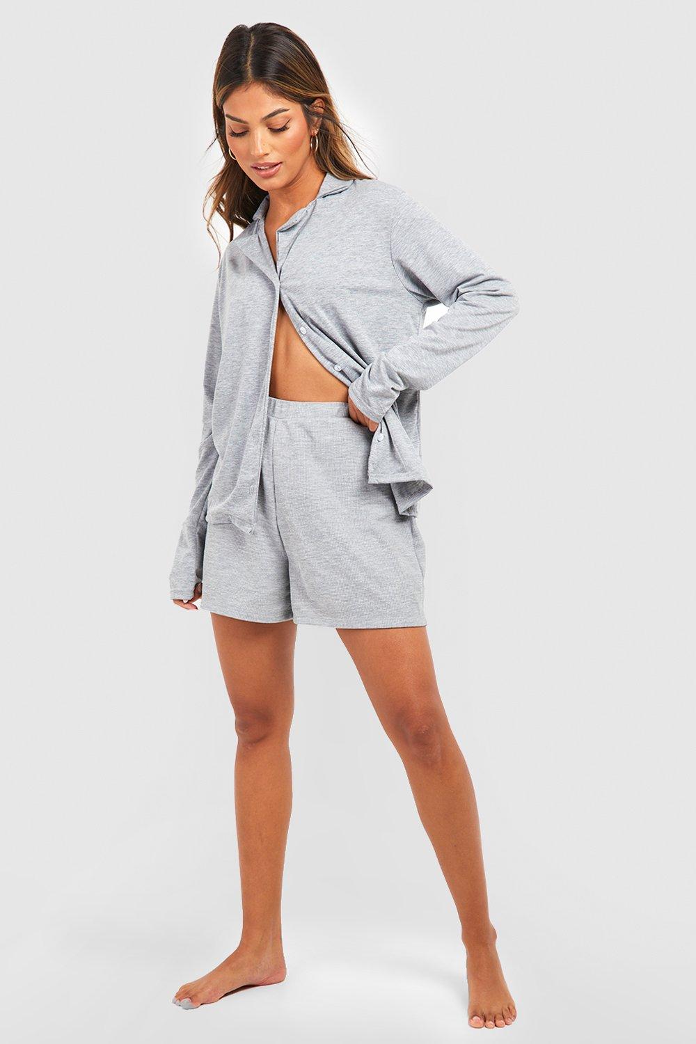 Grey pj top hotsell